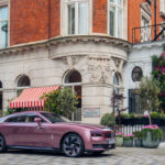Rolls-Royce showcases Bespoke Spectre, inspired by the Velvet Orchid during Chelsea Bloom