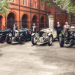 Four-strong works team for Le Mans Classic recreates famous 1929 Bentley Boys photo