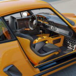 Global dynamic debut of the Porsche 911 Carrera Coupe Reimagined by Singer at Goodwood Festival of Speed
