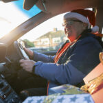 ‘Bah humbug!’ One in five Brits confess they talk to their car to cope with Christmas chaos